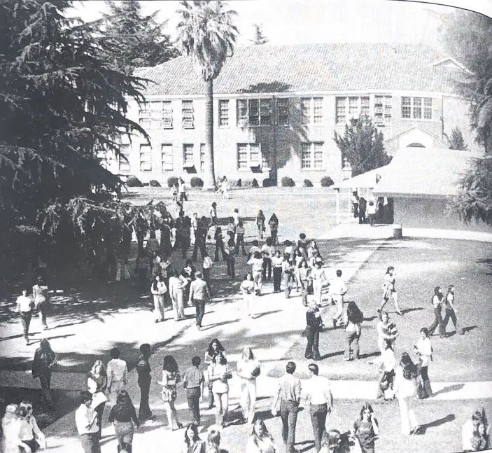 Les étudiants du MHS dans les années 1970